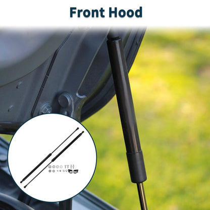 Set of 2 Front Hood Lift Supports Struts for Honda Civic (2016–2021)