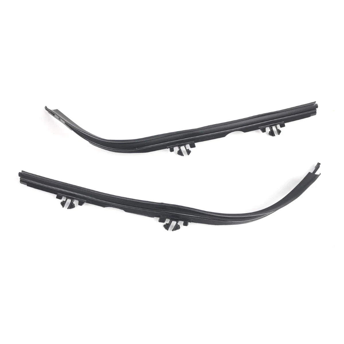 Set of 2 Front Headlight Upper Cover Strip Gaskets for BMW 5 Series E39 (1995–2000)