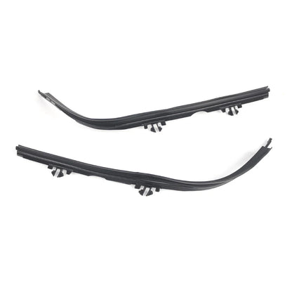 Set of 2 Front Headlight Upper Cover Strip Gaskets for BMW 5 Series E39 (1995–2000)