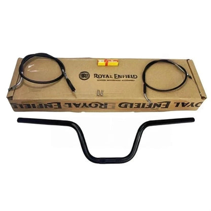 Black Touring Handlebar for Royal Enfield Classic, Bullet & Reborn 350 (KXA00800)