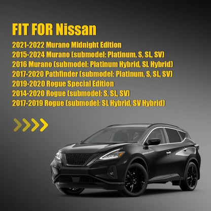 Mirror Glass with Backing Plate for Nissan Rogue (2014–2020) & Murano (2015–2024)