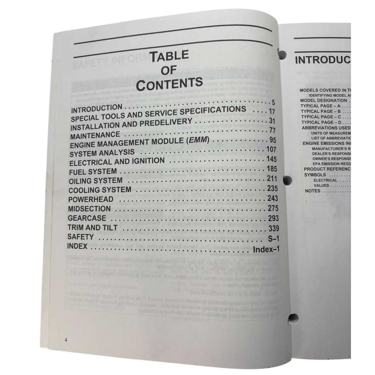 Service Manual for Evinrude Johnson SO DI 200/225/250 HP (2005) 5005978
