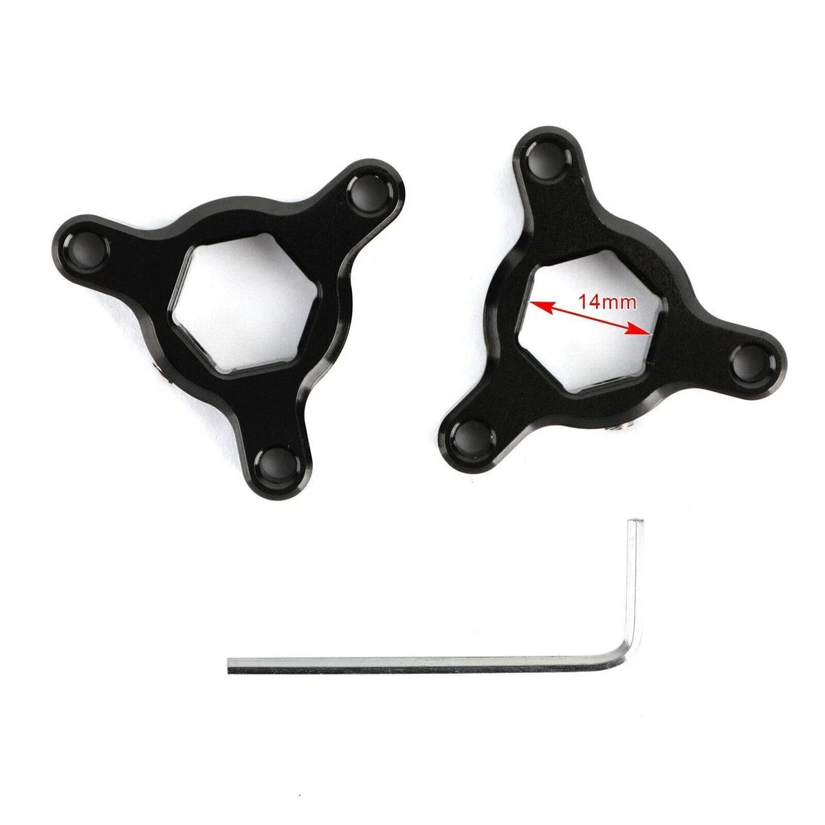 Fork Pre Adjusters 14MM for Kawasaki Ninja ZX6R ZX10R ZZR1400 Z800 (2000–2023)