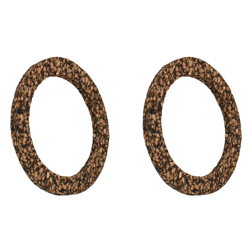 Pack of Two Cork Fuel Bowl Gaskets for Gleaner G, Allis-Chalmers C