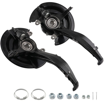 2X Front Wheel Bearing Hub Knuckle Assembly for Honda Accord L4 2003–2007