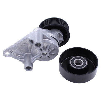 Drive Belt Tensioner and Serpentine Idler Pulley Kit for Chevy