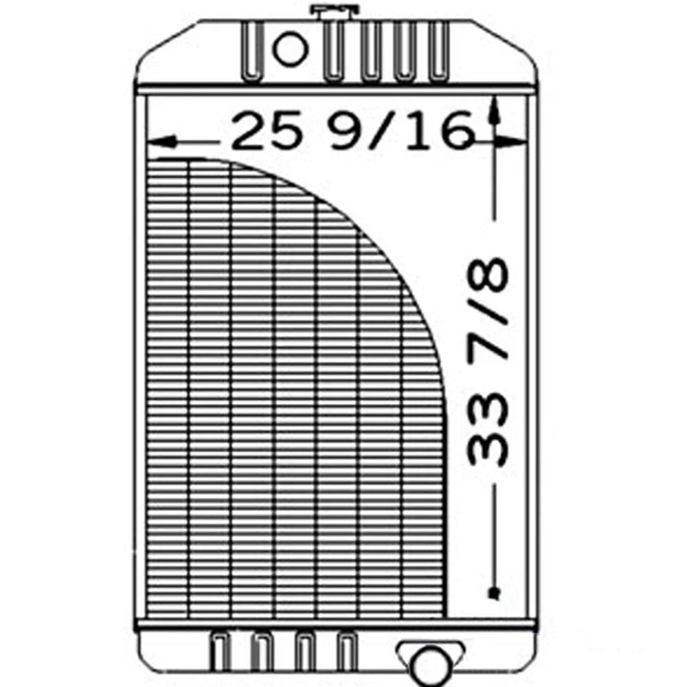 Radiator for John Deere 9400 9500 9510 9550 (No Year Supplied)