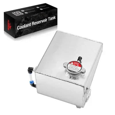 Aluminum Coolant Reservoir for Nissan 240SX 180SX S13 SR20DET KA24DE (1988–1994)