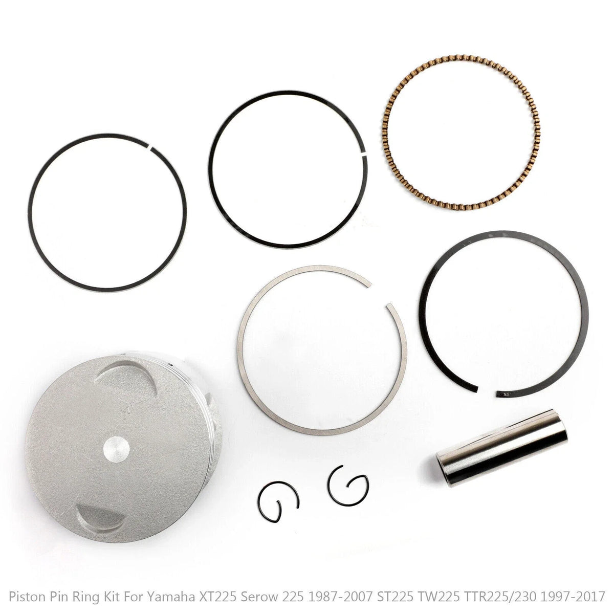 Piston Ring Kit +0.75mm for Yamaha XT225 XT 225 (1987–2007) Bore 70.75mm