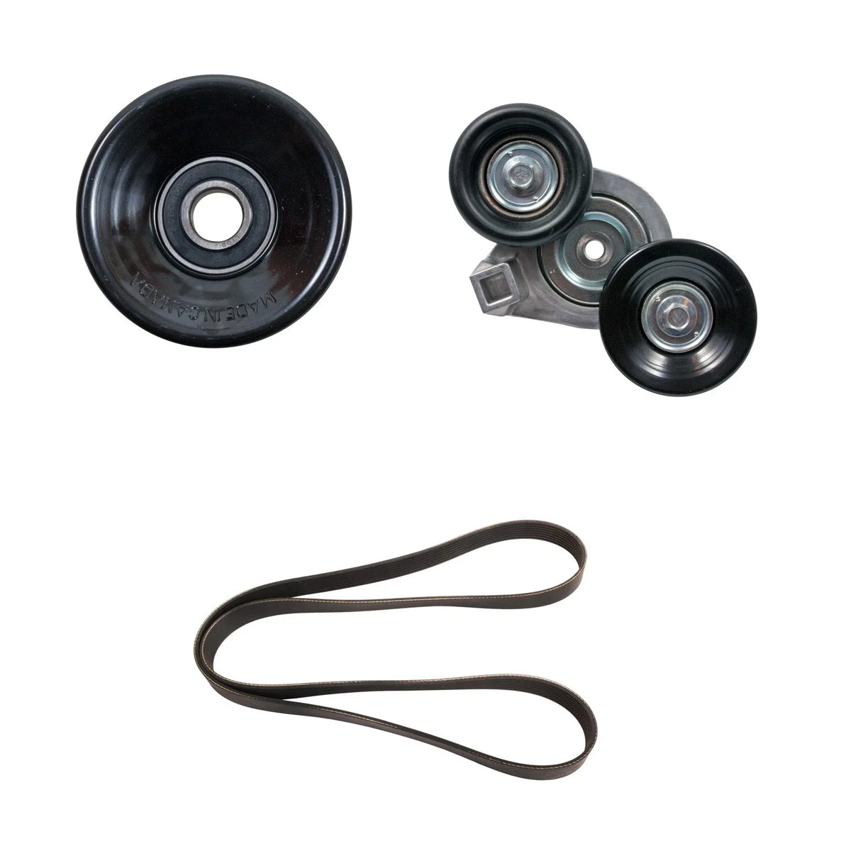 Drive Belt Idler Pulley Tensioner Kit for E-350 Super Duty (1999–2007)