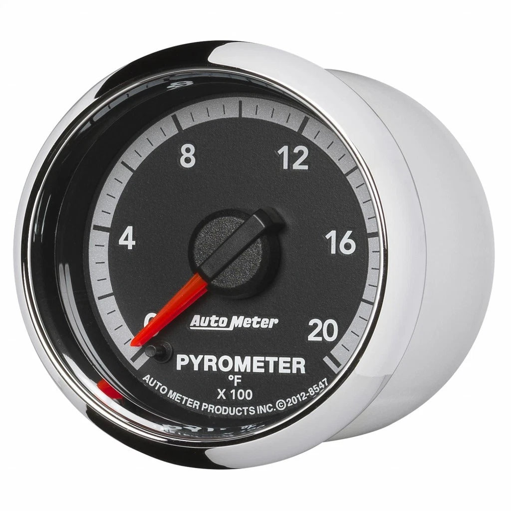 AutoMeter Pyrometer EGT Gauge 52.4mm for Ram 2500/3500 (2011–2015) TLX-atm8547-CL360A73