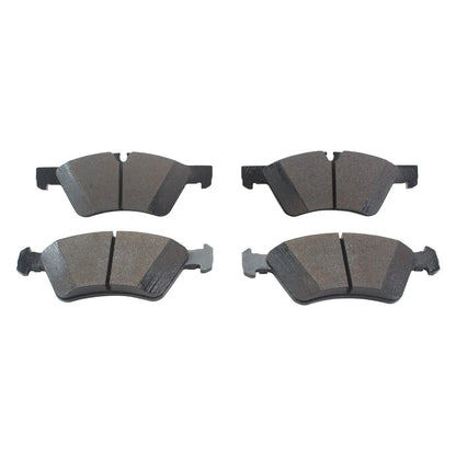 Set of 4 Hella Front Low-Metallic Brake Pads for MB W211 S211 W463 W164 W251