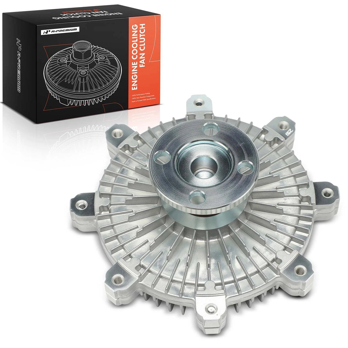 Radiator Fan Clutch for Chevrolet Tracker, Suzuki Grand Vitara, Sidekick (1999–2005) - 1712052D03, 1712052D10, 91176889, 91177535, 2680