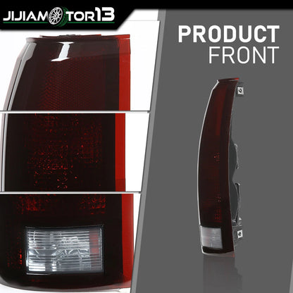 Tail Lights for Chevy GMC C/K 1500 2500 3500 Pickup Suburban (J-02RLA4551ASM, GM2806101)