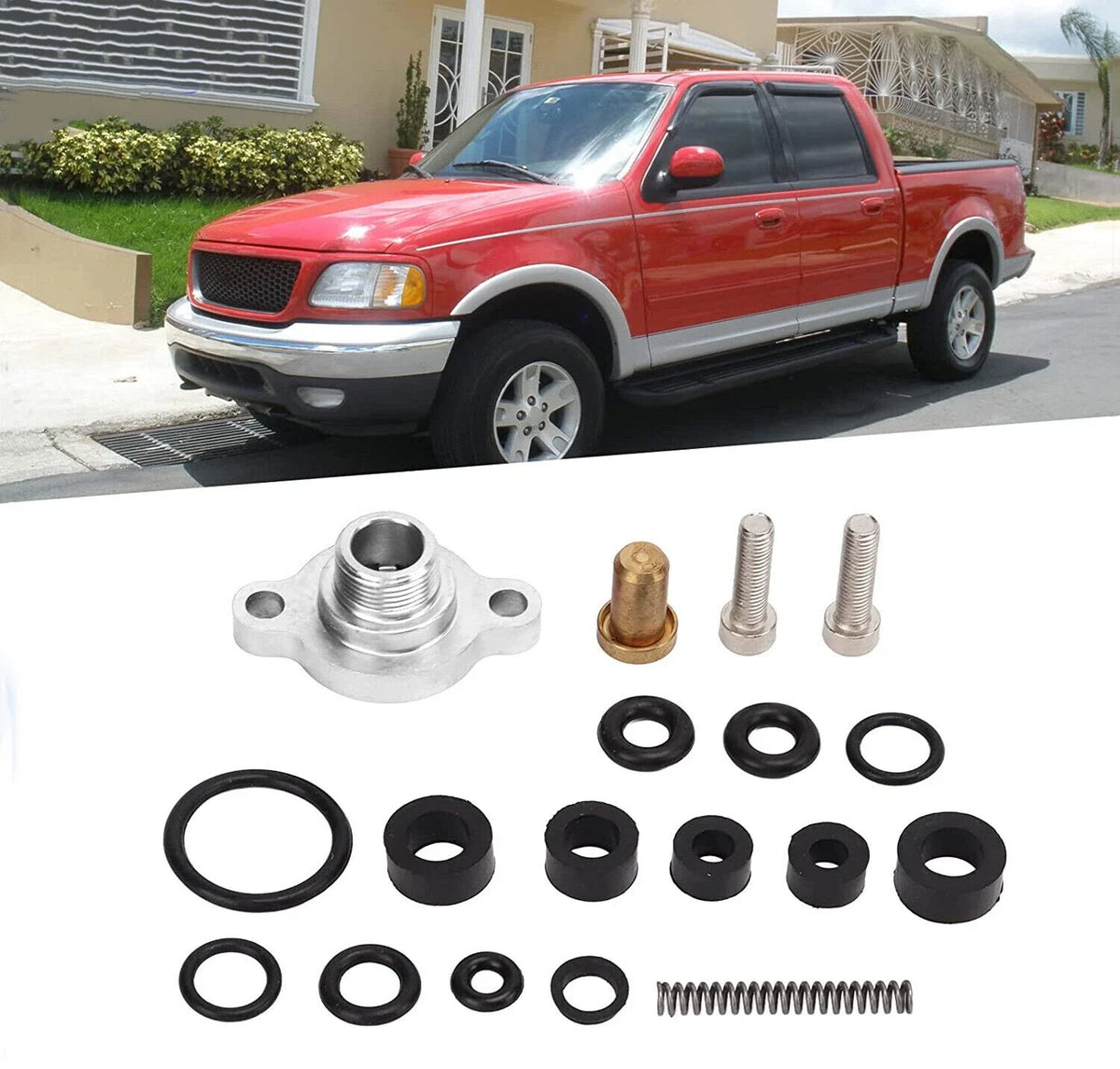 Fuel Relief Pressure Spring & Seal Kit for Ford 7.3L Powerstroke (1999–2003)