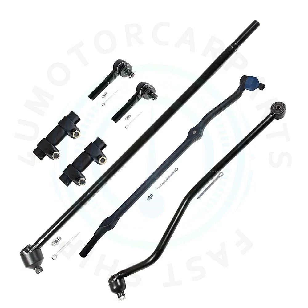 Set of 7 Front Inner Tie Rod Ends & Sway Bar Links for Jeep Grand Cherokee (1993–1998)