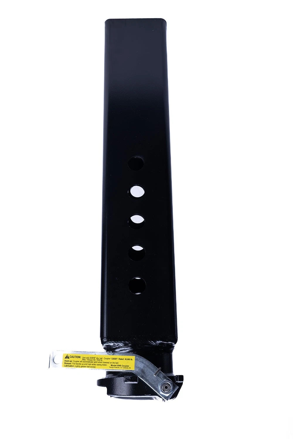 GN2 PopUp Square Straight Self-Latching Coupler for Trailers (4.5" ID)