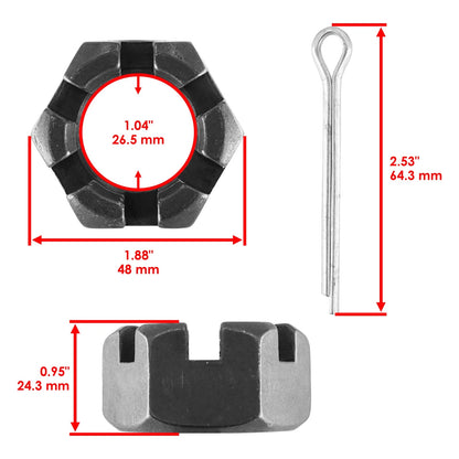 Cutter Blade Bolts Kit for King Kutter Heavy Duty Kutter L-60-60-HD (BL296+BL296 - MD)
