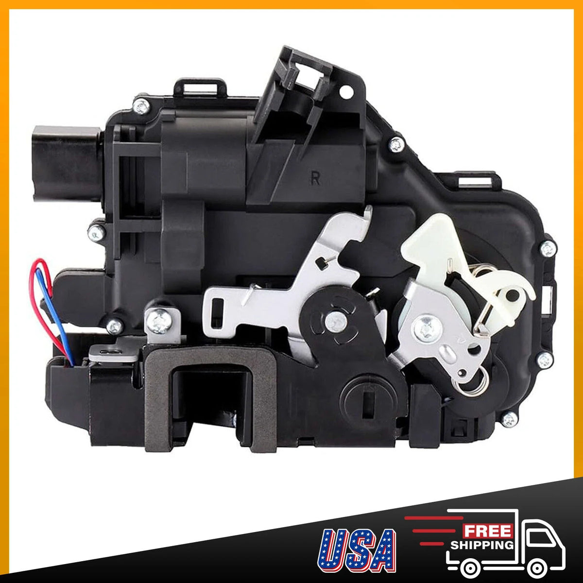 Rear Right Passenger Side Door Latch & Lock Actuator for VW Jetta Passat Golf (2015–2021)