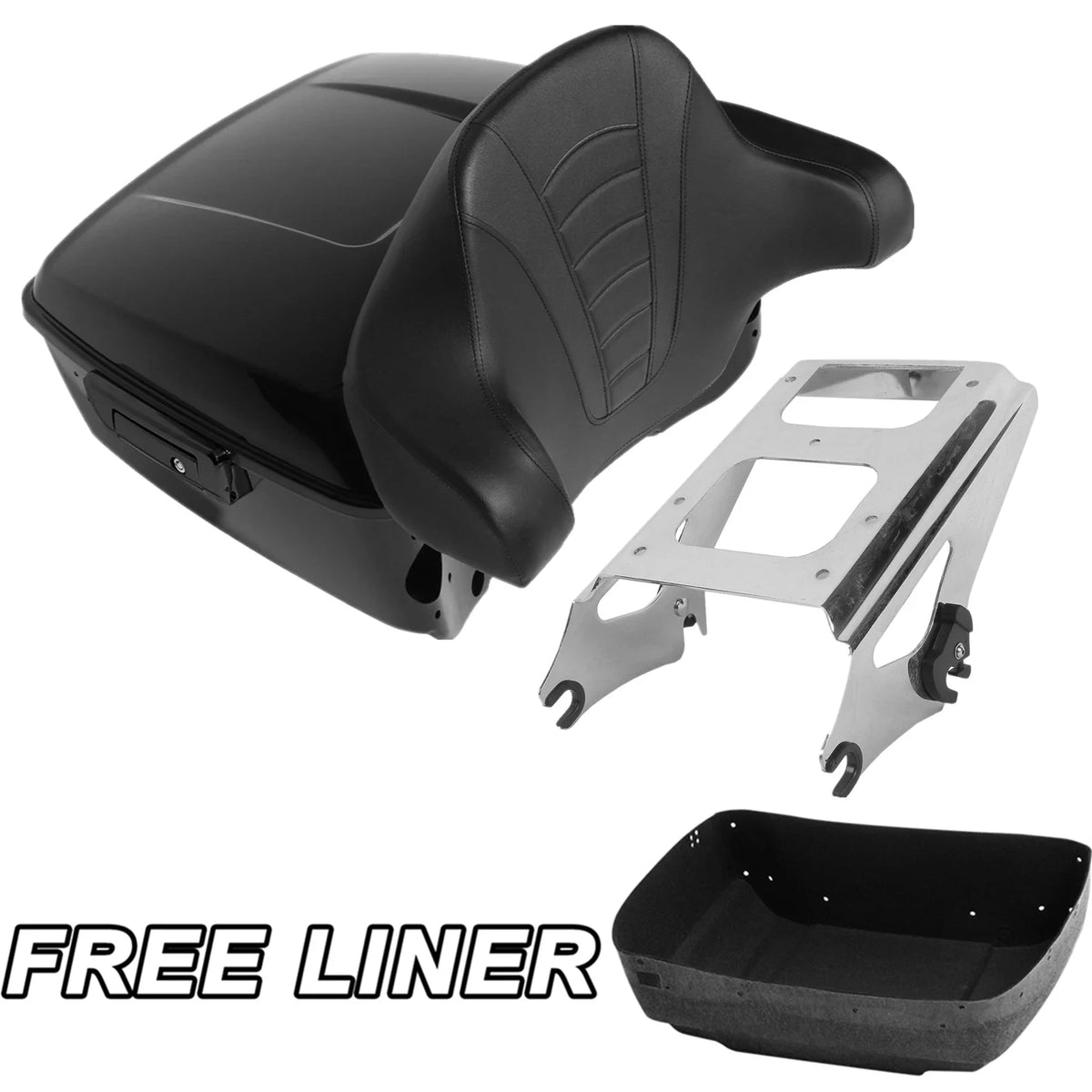 Trunk Pad Mount Rack for Harley Electra Street Road Glide (2009–2013)