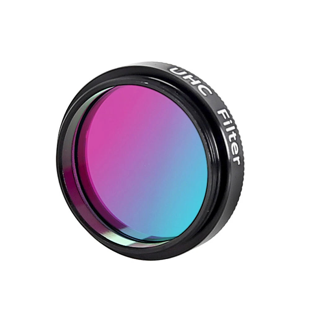 1.25" UHC Filter for Telescope - Improve Image Contrast, Reduce Light Pollution