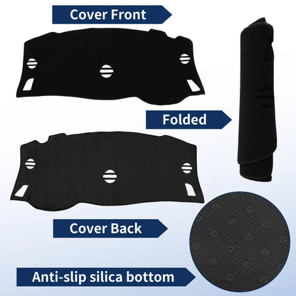 Dash Cover for Nissan Elgrand E52 (2010–2014) Polyester Black