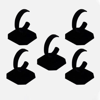 5Pcs Bracelet Display Rack Holder for Jewelry Show Case - Black