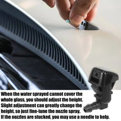 11pcs Front Windshield Washer Nozzle Kit 7T4Z17603A for Ford Edge (2007–2010)