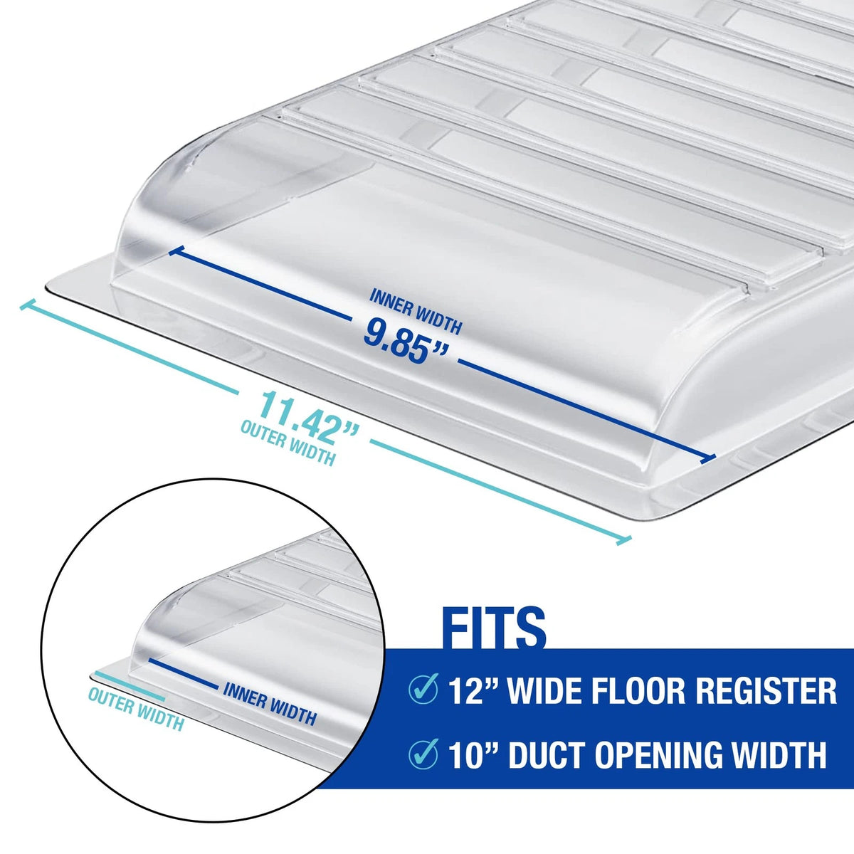 Ventilaider Air Vent Extender for Under Furniture (2010–2023)