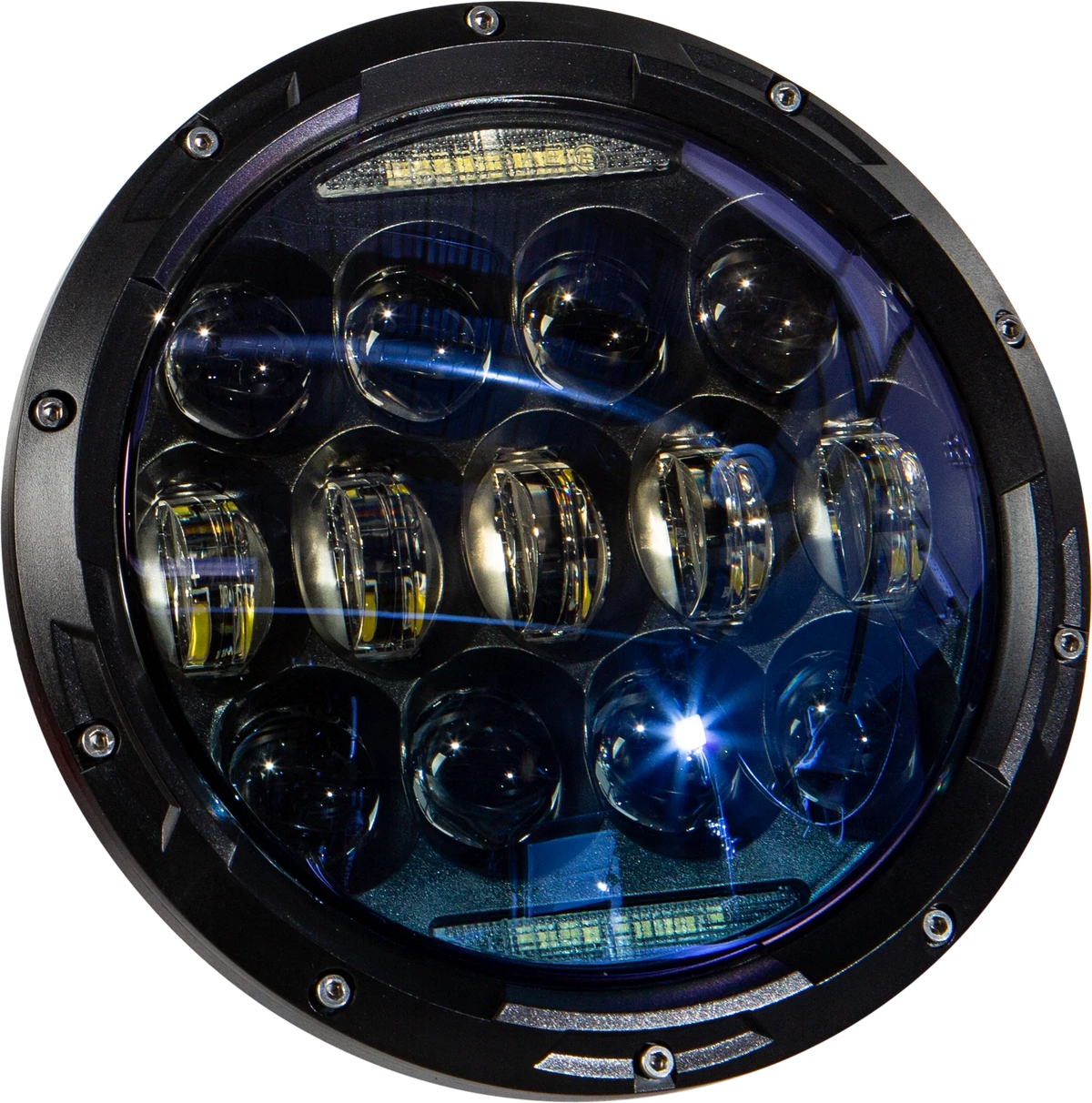 7-Inch LED Headlight 130W for V-Twin Motorcycles (2010–2023)