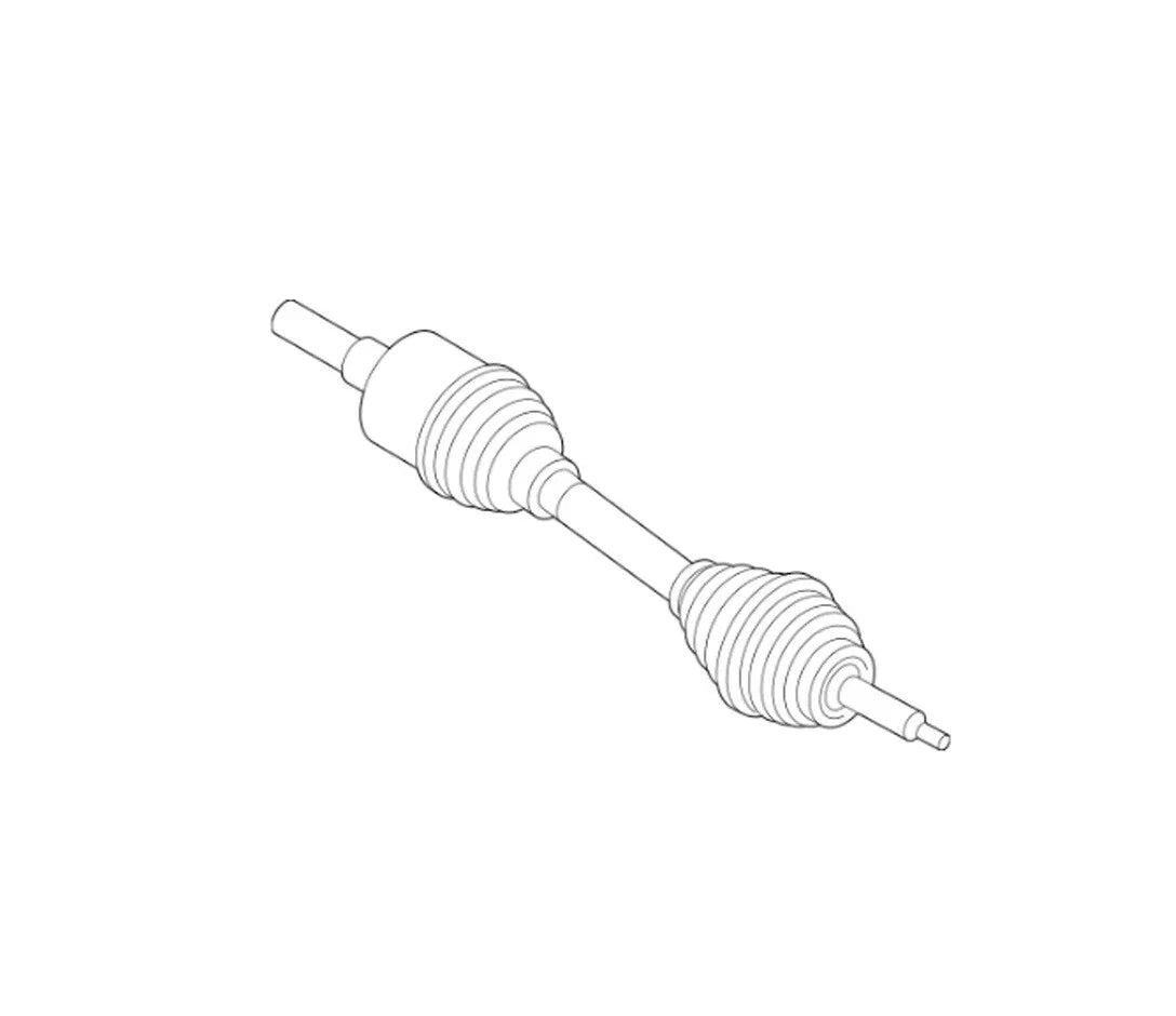 Motorcraft Front Driver Left Drive Axle Shaft Assembly for Ford F-150 Raptor (2010–2014)