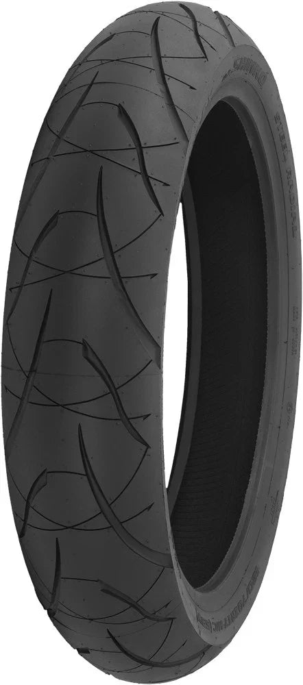 2X Shinko Tire 016 Verge Front 120/60ZR17 (55W) TL 120/60-17 for Motorcycles