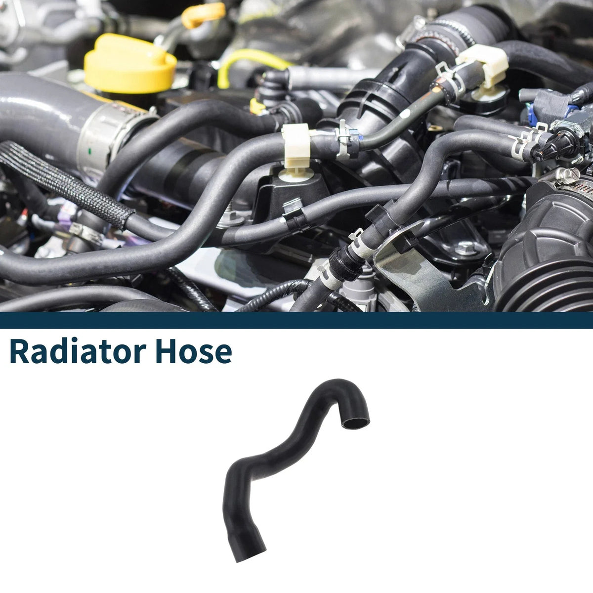Radiator Hose No. 11537649394 for BMW X5 F15 3.0L (2014–2018)