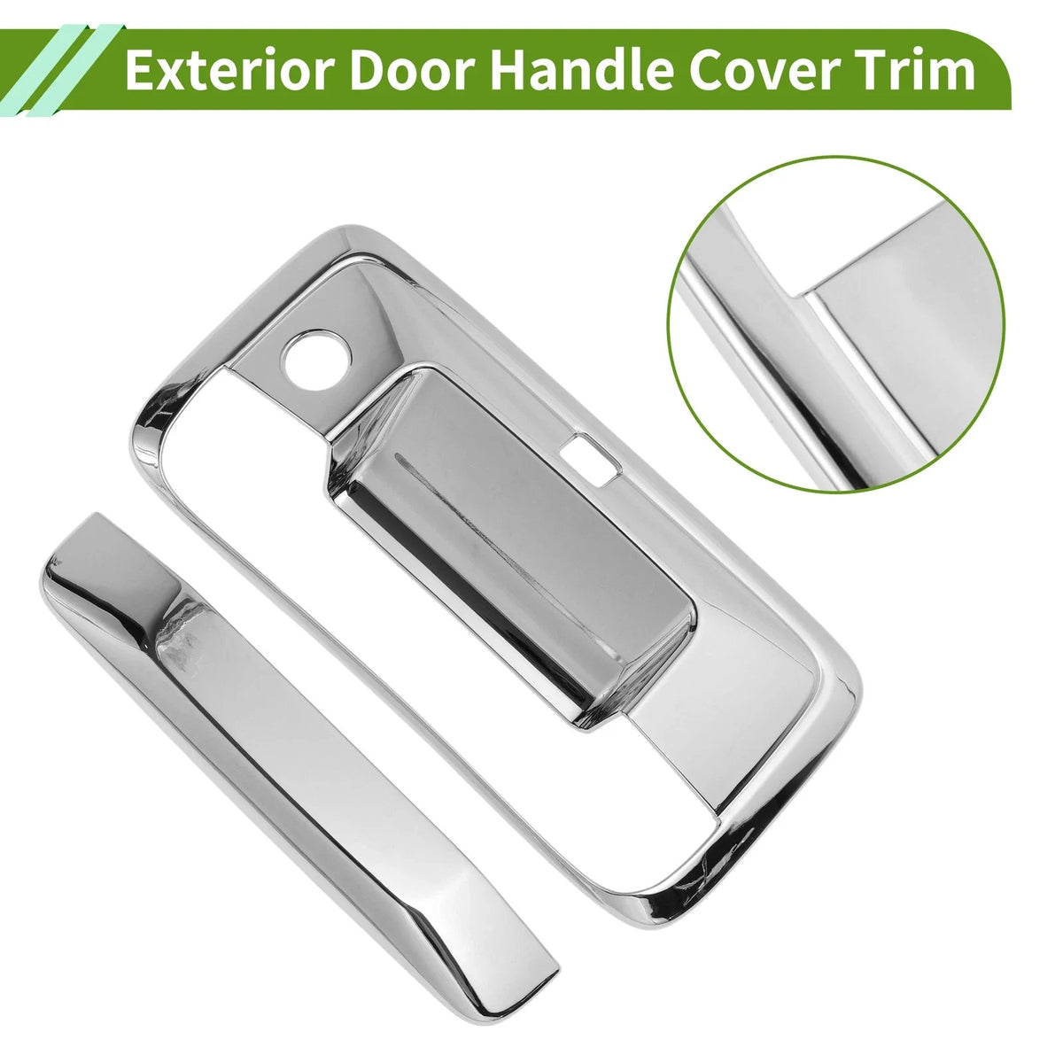 Set of 1 Exterior Door Handle Cover Trim for Chevy Colorado (2014–2022) ABS