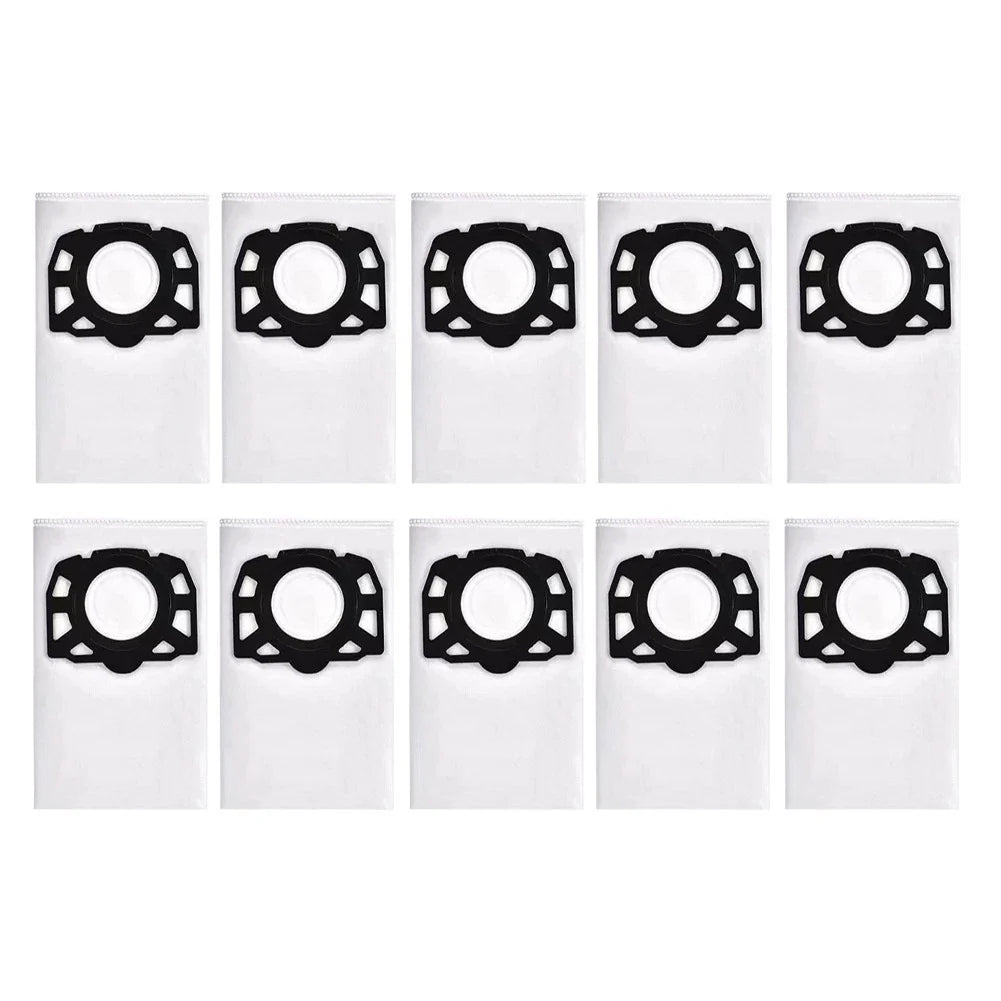 Microfibre Vacuum Bags for Karcher WD4 WD5 WD6 MV4 MV5 MV6 (Compatible)