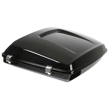 Black Razor Trunk Backrest Mount Rack for Harley Road Street Glide (2014–2026)