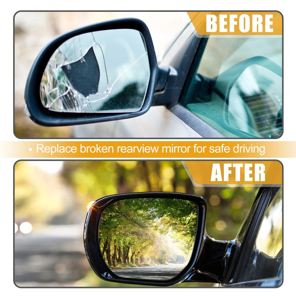 Heated Towing Mirror Glass for Ford F150 (2015–2023)