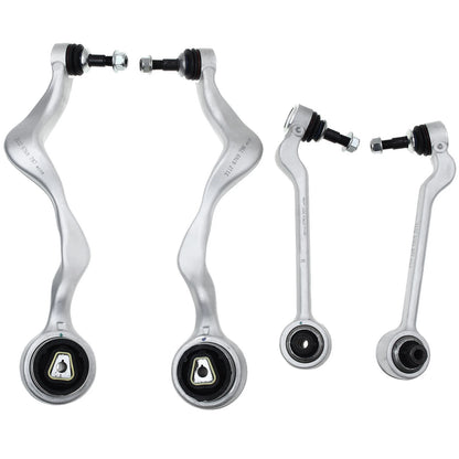 Set of 4 Front Lower Control Arm Ball Joint Assembly for BMW E82 E88 (2008–2013) - 31124036269, 31126763703, 31126763704, 31126763708