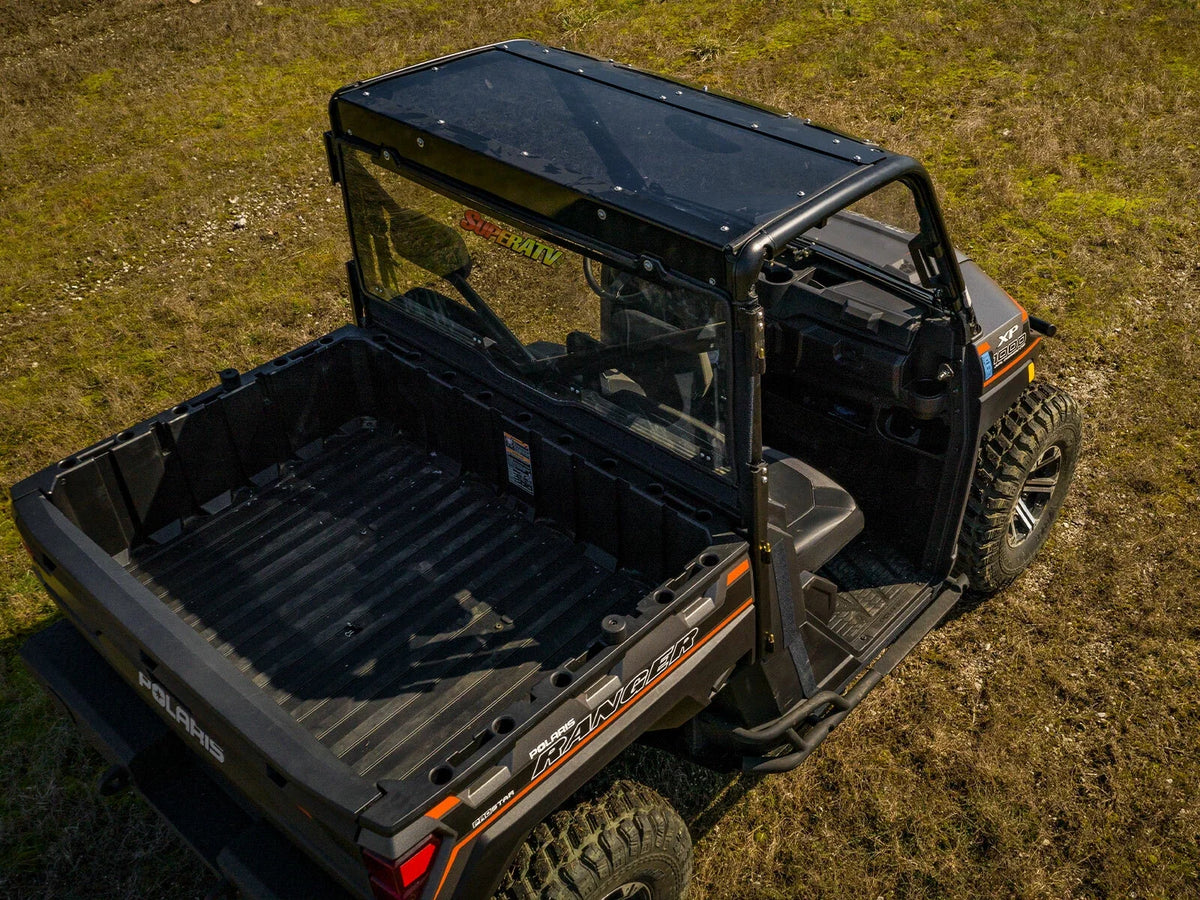 SuperATV Heavy Duty Tinted Roof for Polaris Ranger XP 1000 (2017–2023)