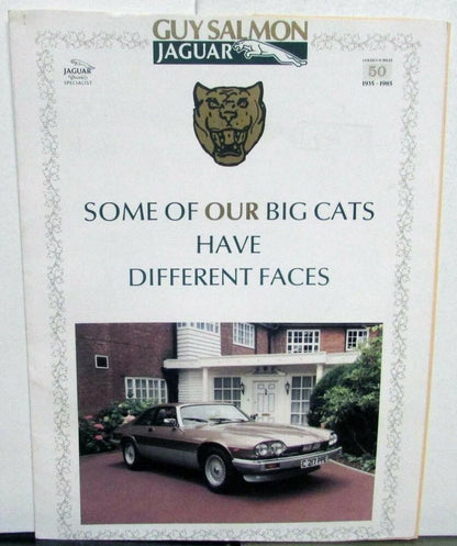 Jubilee Dealer Letter Brochure for Jaguar XJS (1988)
