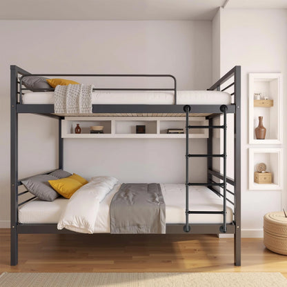 4FT Wall Mounted Black Metal Bunk Bed Ladder for RV (No Part Numbers)