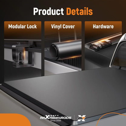 Roll-Up Vinyl Truck Bed Cover for Nissan Titan (2016–2024)