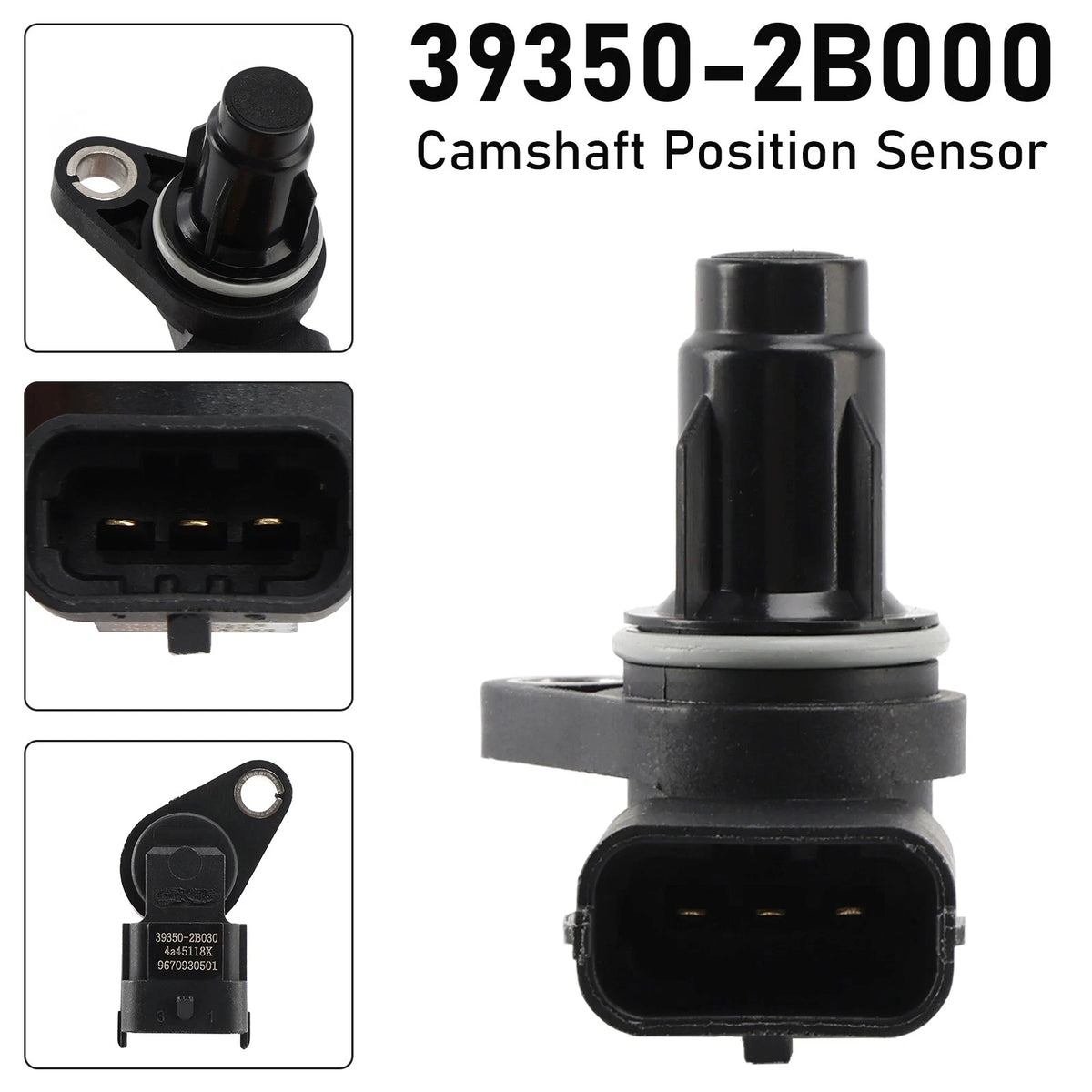 Camshaft Position Sensor for Hyundai Kia I10 I20 I30 (39350-2B000, 39350-2B010, 39350-2B030)