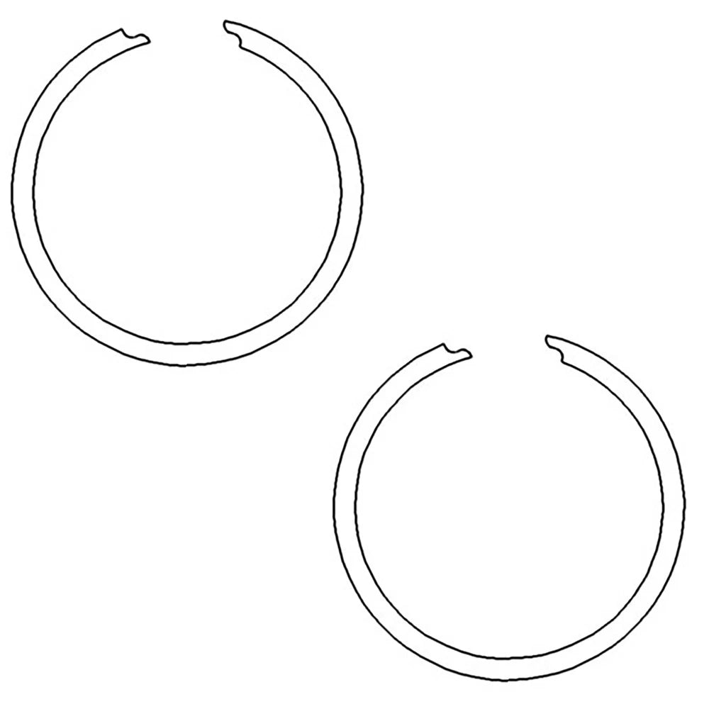 2X PTO Snap Rings for Ford 2N 8N 9N NAA 501 600 700 800 900 2000 4000