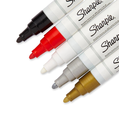 1 Count Sharpie Oil-Based Paint Marker for Assorted & Metallic (Pack of 5)