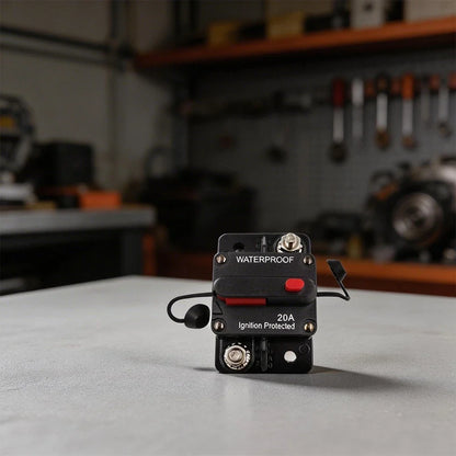 12V DC Manual Reset Circuit Breaker for Boat RV Truck (Universal)
