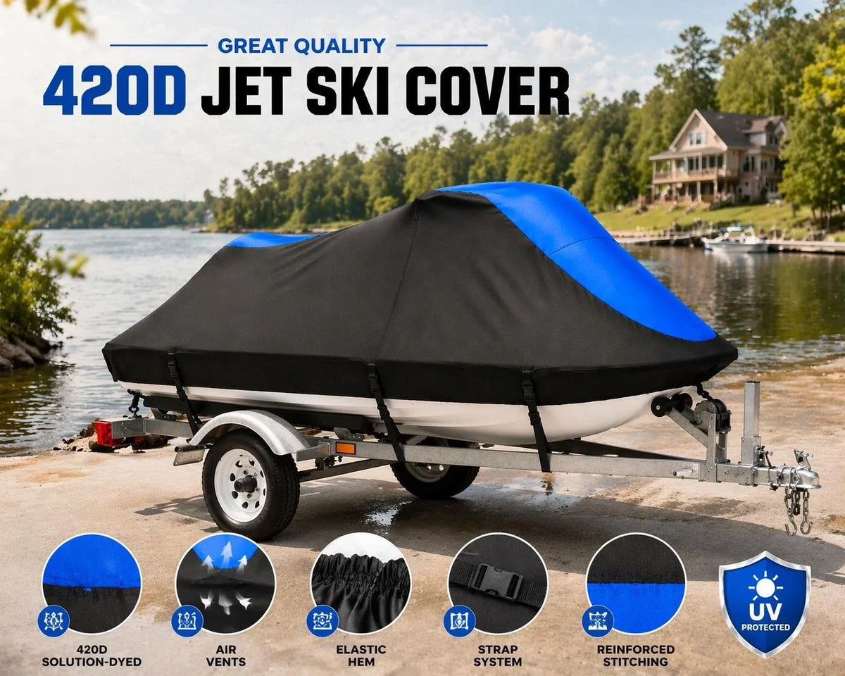 Jet Ski Cover for SeaDoo GTI GTS GTX (1992–2001) 420D