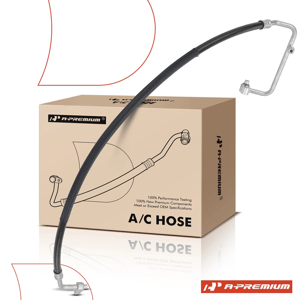 A/C Refrigerant Discharge Hose for Chevy Colorado Hummer GMC Canyon (2004–2012) 15865705, HA112406C