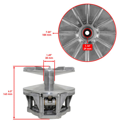 Primary Drive Clutch Assembly for Polaris Trail Boss 330 (2003–2013) PS1005AC101YD