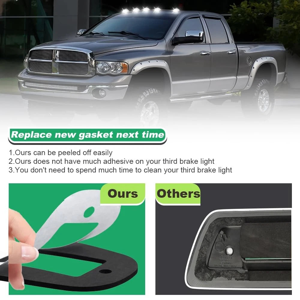 Roof Cab Marker Light Gasket Seal for Ram (2003–2010)